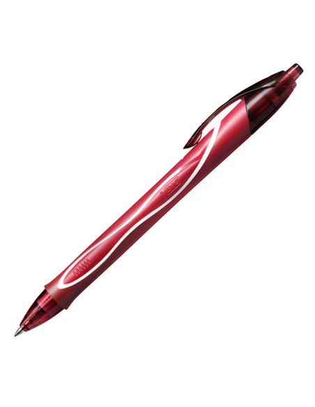 Bic Gel-ocity quick dry – Penna a sfera gel 0,7mm colore rosso– 12pz  949874