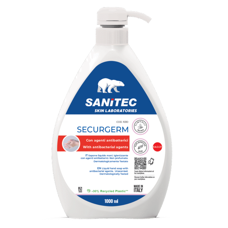 Sapone liquido disinfettante Securgerm per mani 1000ml