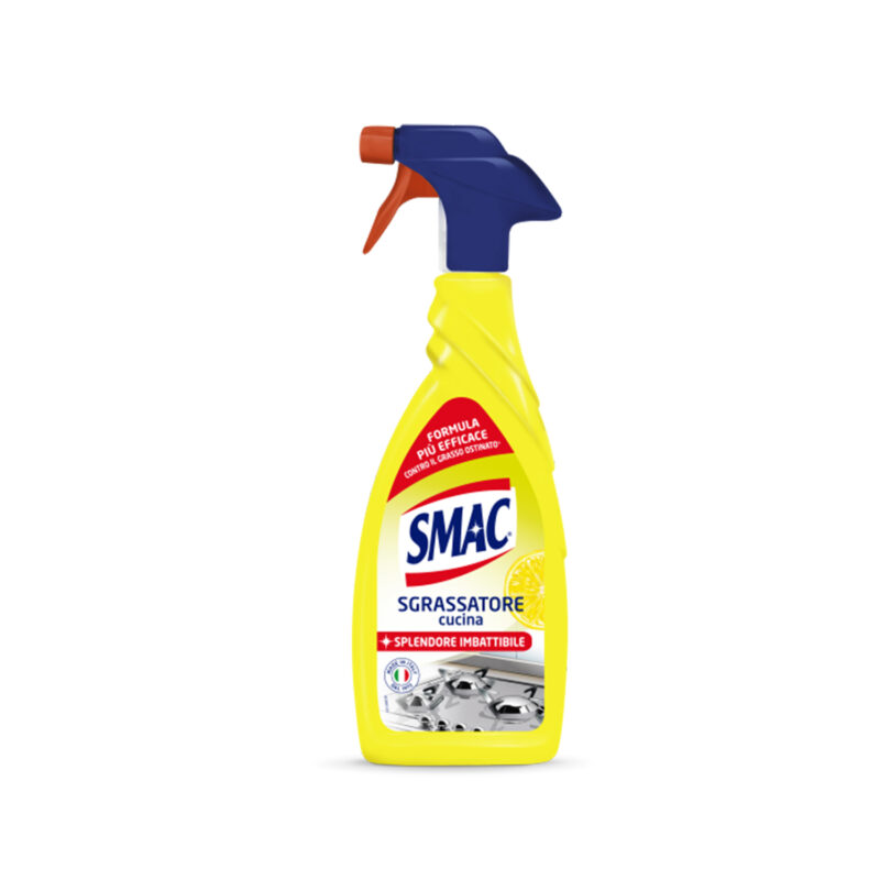 Smac Sgrassatore spray Express con antibatterico, profumo di limone 650ml
