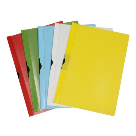 Cartellina dorso 5mm e chiusura a clip, in PPL, formato 22x31cm - 5pz
