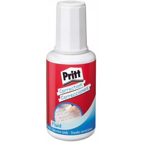 Correttore Pritt fluid a pennello liquido 20ml 674147