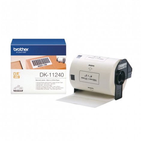 Brother DK11240 Rotolo 600 etichette adesive multiuso (102mmx51mm) 1rot. - C92B10008