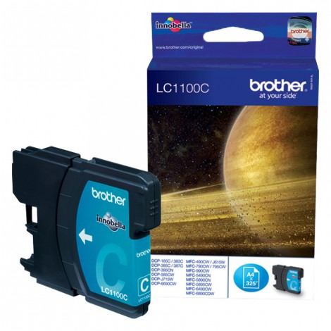 Brother LC1100C Cartuccia inchiostro ciano per MFC 6490CW (325pg) 1pz - C92B21046