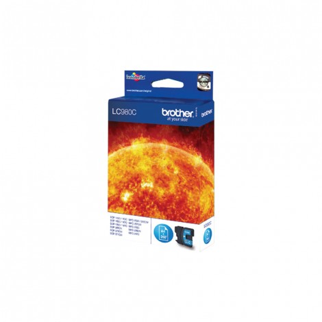 Brother LC980C Cartuccia inchiostro ciano per DCP 145C (260pg) 1pz - C92B21050