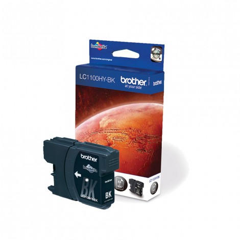 Brother LC1100HYBK Cartuccia inchiostro nero per MFC 6490CW (900pg) 1pz - C92B21053