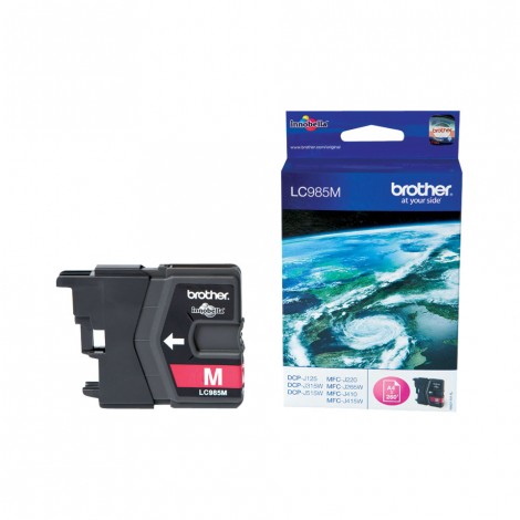 Brother LC985M Cartuccia inchiostro magenta per MFC J410 (260pg) 1pz - C92B21062