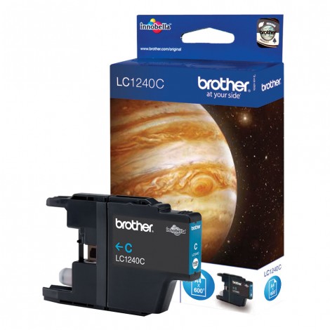 Brother LC1240C Cartuccia inchiostro ciano per MFC J6510DW (600pg) 1pz - C92B21066