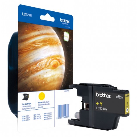 Brother LC1240Y Cartuccia inchiostro giallo per MFC J6510DW (600pg) 1pz -  C92B21068