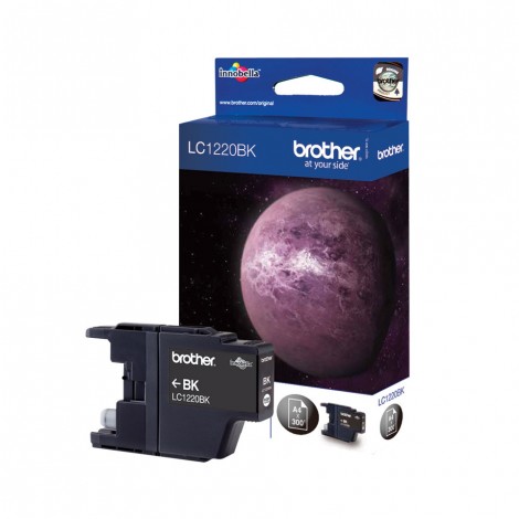 Brother LC1220BK Cartuccia inchiostro nero per DCP J525W (300pg) 1pz - C92B21075