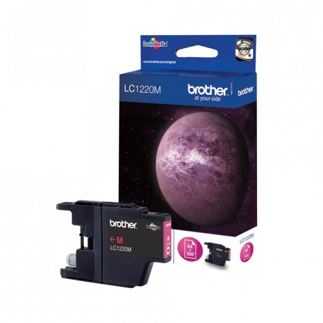 Brother LC1220M Cartuccia inchiostro magenta per DCP J525W (300pg) 1pz - C92B21077