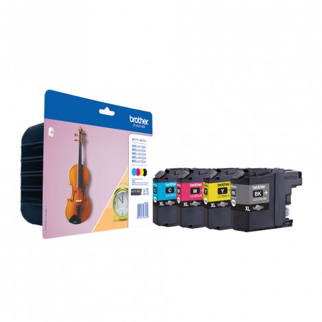 Brother LC127XLVALBP Cartuccia inchiostro nero, ciano, magenta e giallo per MFC J4510DW (4x1.200pg) 1Conf. - C92B21089