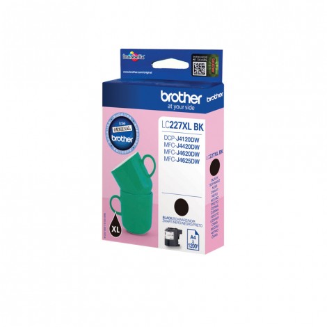 Brother LC227XLBK Cartuccia inchiostro nero per MFC J4620DW (1.200pg) 1pz - C92B21105