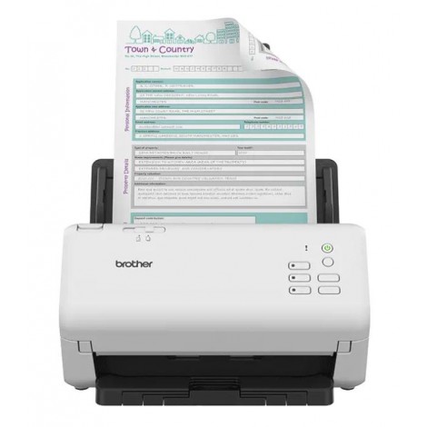 Scanner documentale desktop ADS 4300N, dual CIS con ADF da 80fg - 35ppm/70ipm