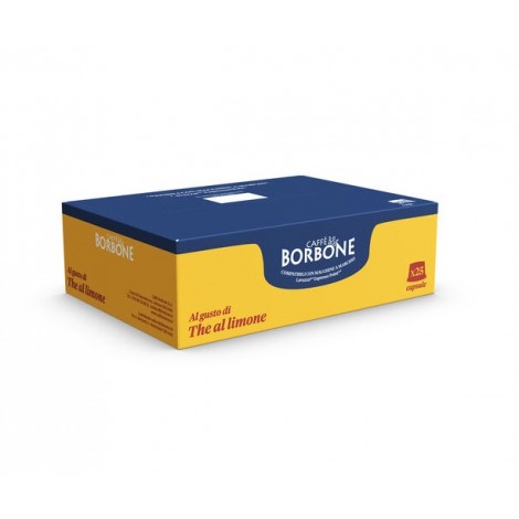 Borbone 25 capsule the al limone, compatibili con macchine Lavazza Espresso Point