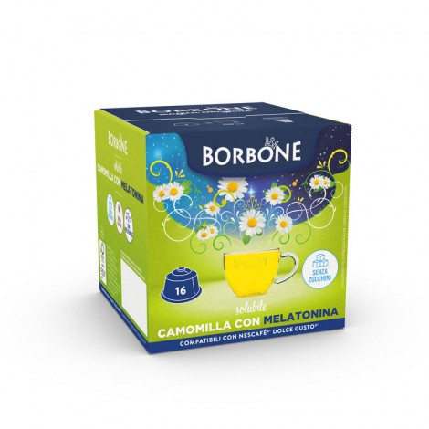 16 capsule bevanda solubile camomilla e melatonina, compatibili con macchine Nescafè