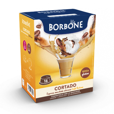 16 capsule bevanda solubile al gusto cortado, compatibili con macchine Lavazza A Modo Mio