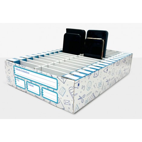 Contenitore porta cellulari con 30 spazi - Prezzo singolo, ord. minimo 3pz