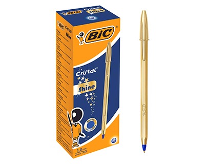 Penna Bic cristal Shine - Penna a sfera da 20pz  9213401