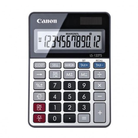 Calcolatrice da tavolo LS-122TS, display 12 cifre