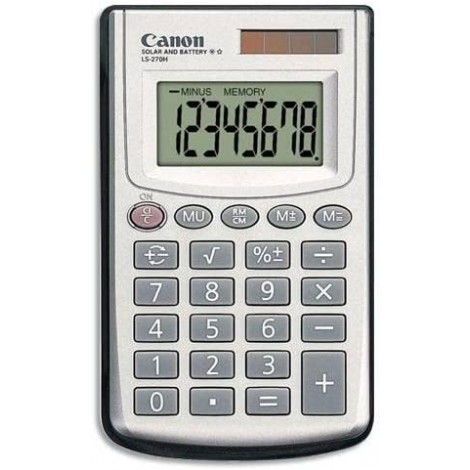 Calcolatrice tascabile LS-270H, display 8 cifre