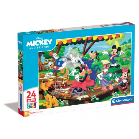 Topolino e amici - Puzzle 24pz maxi (dimensione puzzle 62x42cm)