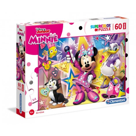 Minnie Happy Helper - Puzzle 60pz maxi (dimensione puzzle 62x42cm)