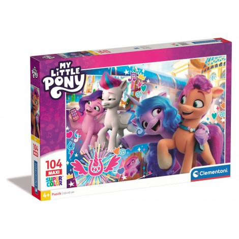 My Little Pony - Puzzle 104pz maxi (dimensioni puzzle 62x42cm)