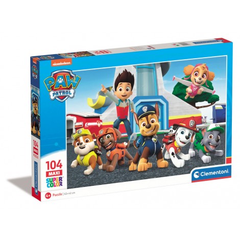Paw patrol - Puzzle 104pz maxi (dimensioni puzzle 62x42cm)