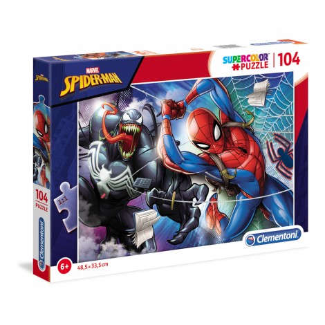 SpiderMan - Puzzle 104pz super (dimensione puzzle 48,5x33,5cm)