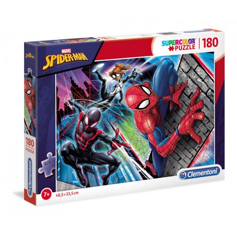 SpiderMan - Puzzle 180pz super (dimensione puzzle 48,5x33,5cm)