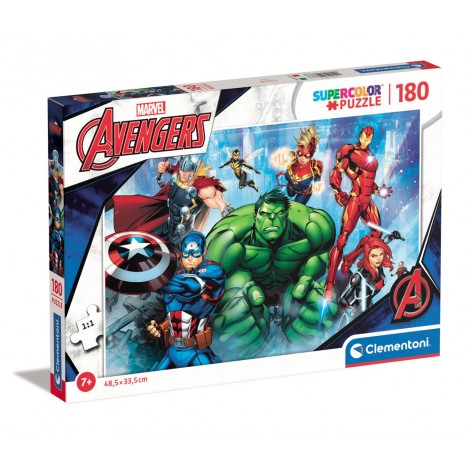 The Avengers - Puzzle 180pz super (dimensione puzzle 48,5x33,5cm)