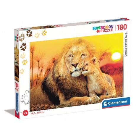 Unexpected hug - Puzzle 180pz super (dimensione puzzle 48,5x33,5cm)