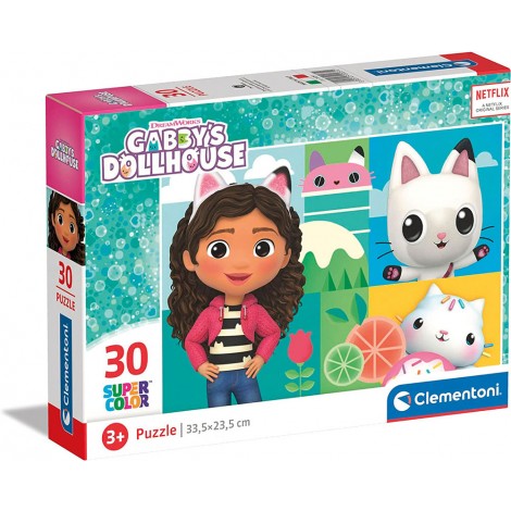 Gabby`s Dollhouse - Puzzle 30pz (dimensione puzzle 33,5x23,5cm)