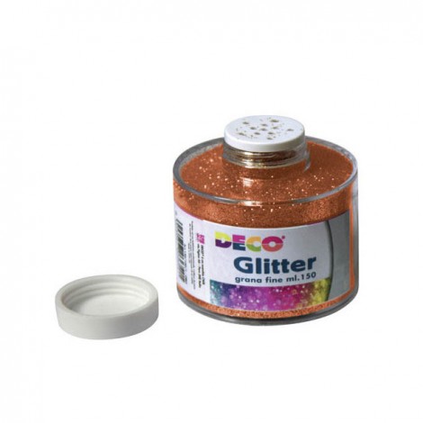 Glitter grana fine in barattolo con pratico tappo dosatore