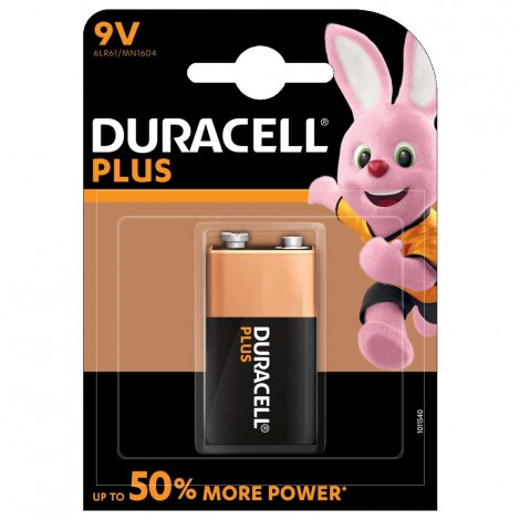Duracell Batteria alcalina transistor MN1604 9V, in blister - 1pz - 75051884