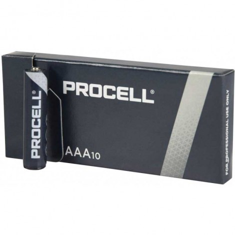Duracell Batteria alcalina mini stilo MN1500 AAA 1,5V - 10pz - PRO2400