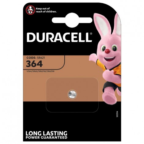 Batteria all`ossido di argento D364 1.55V per orologi, in blister - 1pz