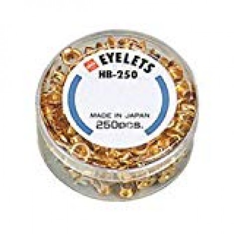 Lebez Scatola 250 occhielli ottonati di Ø 5mm - 102 - C92EB0034