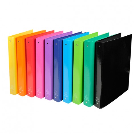 Raccoglitore Iderama a 4 anelli tondi da 30mm, 30x22cm dorso 4 cm colori assortiti - 10pz