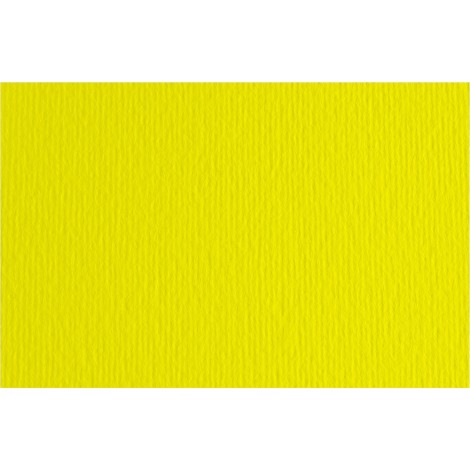 Cartoncino bristol ELLE ERRE, superficie marcata sul retro e normale sul verso, 20 fogli 50x70 cm 220gr colore giallo