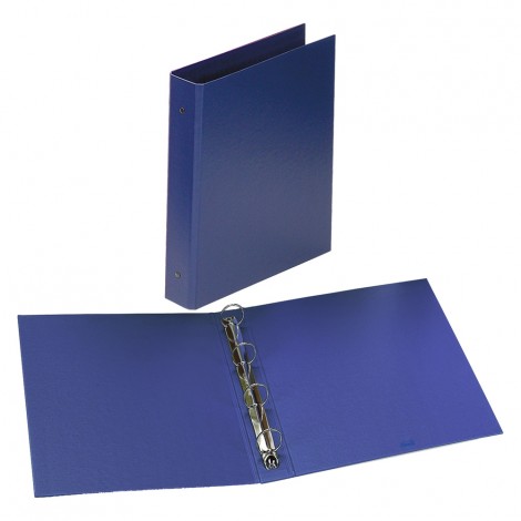 Raccoglitore Europa a 4 anelli tondi da 50mm colore blu - Prezzo singolo, ord. minimo 12pz