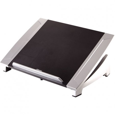 Fellowes Supporto per notebook regolabile in inclinazione ed il fermo frontale mantiene il portatile al suo posto, sostiene fino a 5kg - 1pz - 8032001