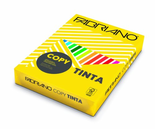 Fabriano Colore - Carta A4, 250 fogli, 160gr, colore giallo 74616021  -  C92FA0187