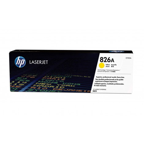 Toner CF312A giallo per LASERJET ENTERPRISE FLOW M880Z (31.500pg) 826A   C92H33233