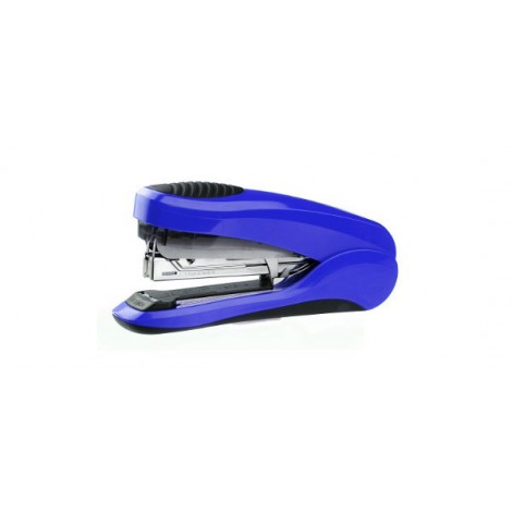 Kangaro Less Effort 210F - Cucitrice da tavolo in metallo e plastica, caricamento superiore utilizza punti 24/6 e 26/6, colore blu - 0451 - C92IT0082