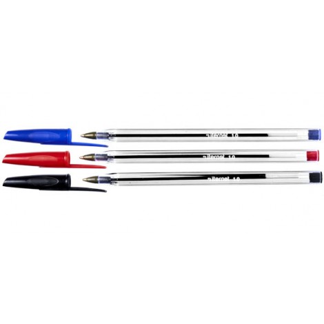 Penna a sfera, punta da 1mm - 50pz