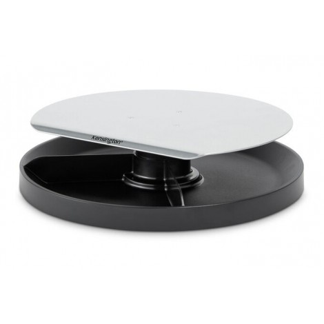 Supporto per monitor con 3 livelli di altezza, sostiene monitor fino a 18kg, vassoio multicomparto rotante