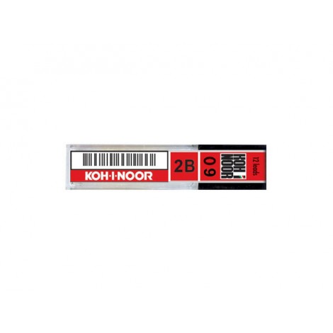 Astuccio 12 mine tratto 0,9mm gradazione 2B - 1pz