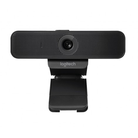 Logitech Webcam C925E da 3MP e risoluzione FHD 1080P, con cavo USB da 1.8mt, microfono integrato, particolarmente indicato per l`utilizzo all`interno delle aziende - 1pz - 960-001076