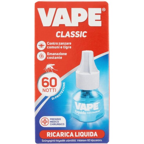 Ricarica per diffusore elettrico mosche, antizanzare comuni e tigre, ricarica 480 ore